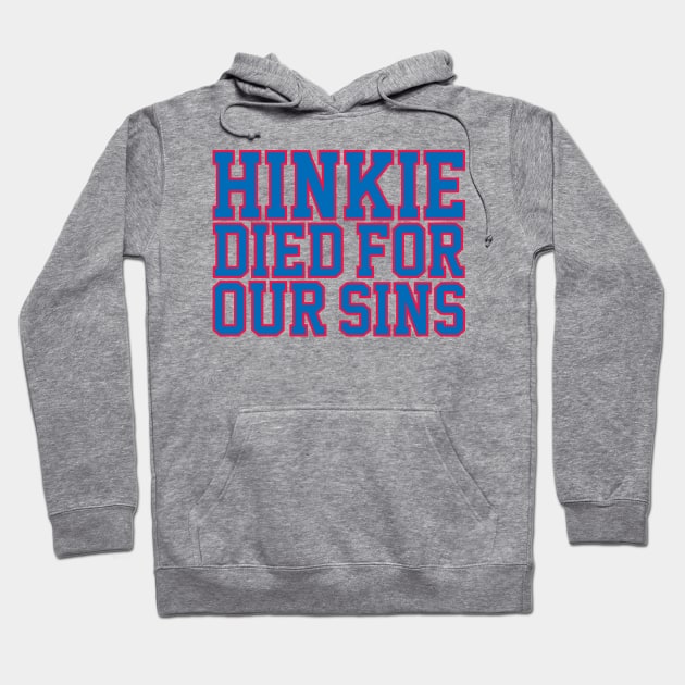 Hinkie Sins 2 Hoodie by Center City Threads